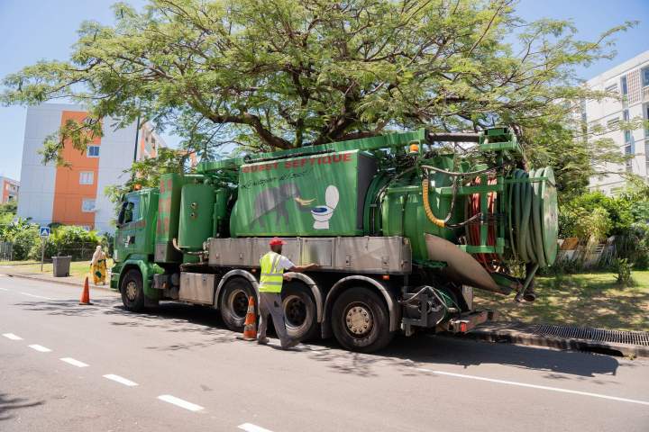 Vidange de fosse septique - l'Île de La Réunion