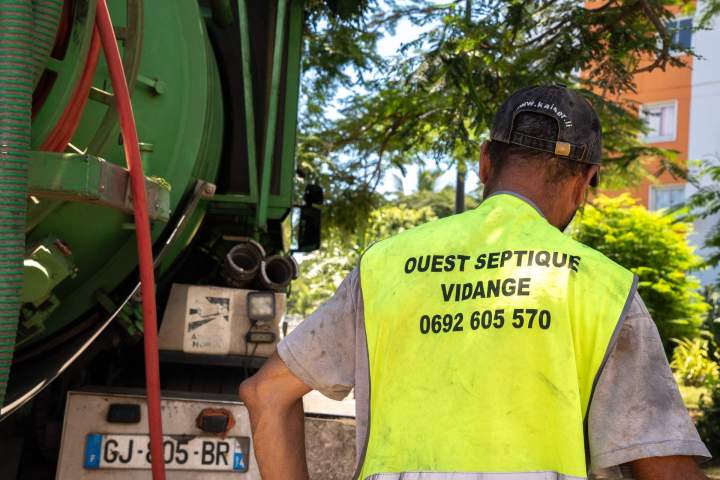 Vidange de fosse septique - l'Île de La Réunion
